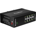 Industrial 8-Port 10/100/1000Mbit/s L2 Managed Din-Rail IP40 Standard IEEE802.3AF/AT POE Ethernet Switch